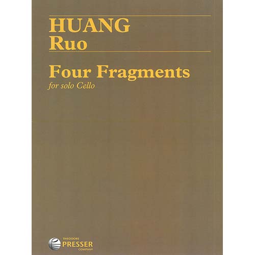 Four Fragments for Solo Cello; Ruo Huang (TP)