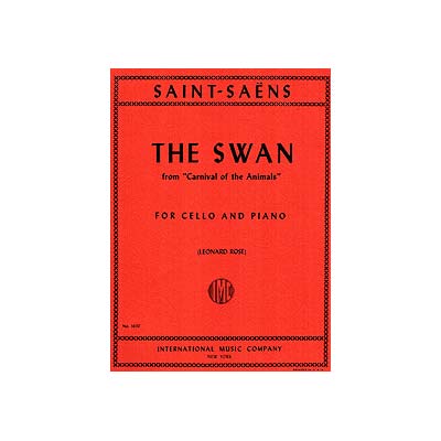 The Swan, cello and piano (Rose); Camille Saint-Saens (International)