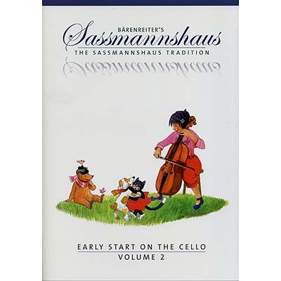 Early Start on the Cello, volume 2; Sassmannshaus (Barenreiter Verlag)