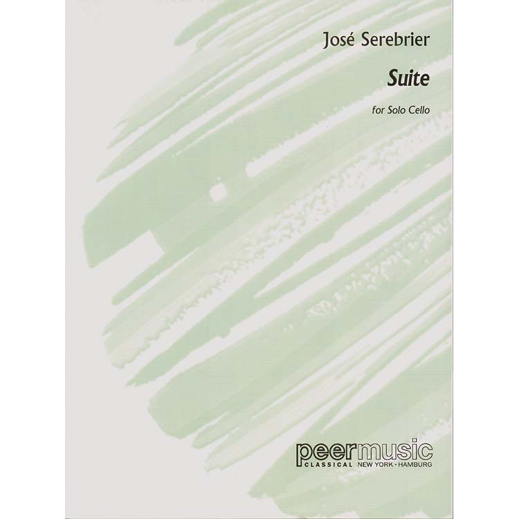 Suite for Solo Cello; Jose Serebrier (Peer Music International)