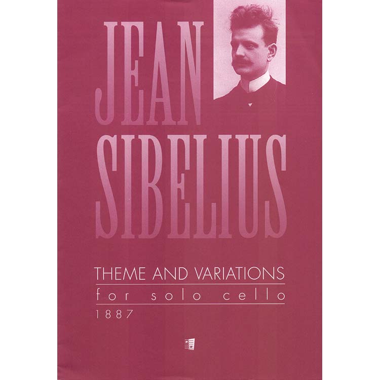 Theme and Variations for solo cello; Jean Sibelius (Fennica Gehrman)