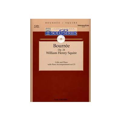 Bouree, book/cello, book/CD; William Henry Squire (Carl Fischer)