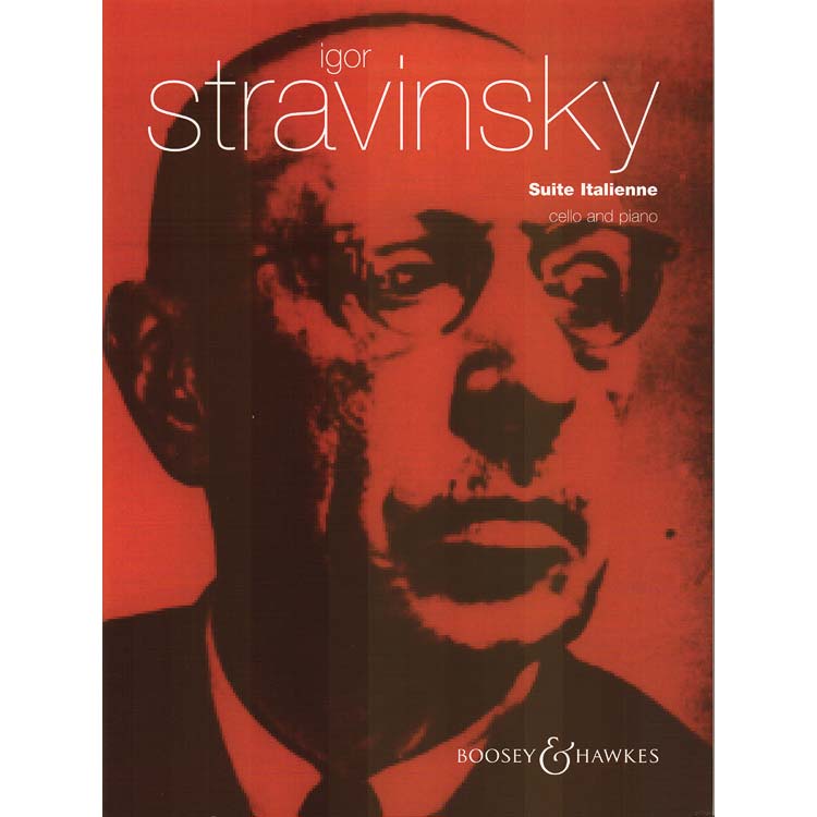 Suite Italienne cello & piano; Igor Stravinsky (Boosey & Hawkes)