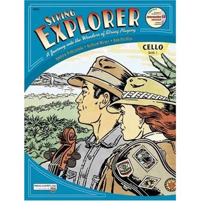 String Explorer, book/CD 1, Cello; Dabczynski  (Alfred)