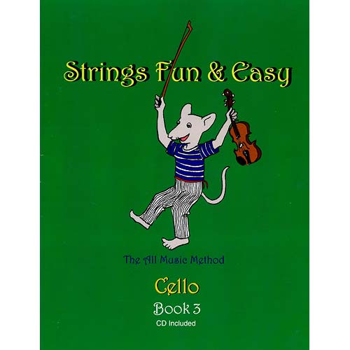 Strings Fun & Easy, cello book 3, with CD; David Tasgal (DT)