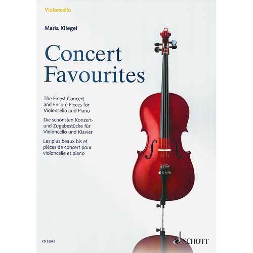 Concert Favourites for cello and piano; Various (Schott Editions)