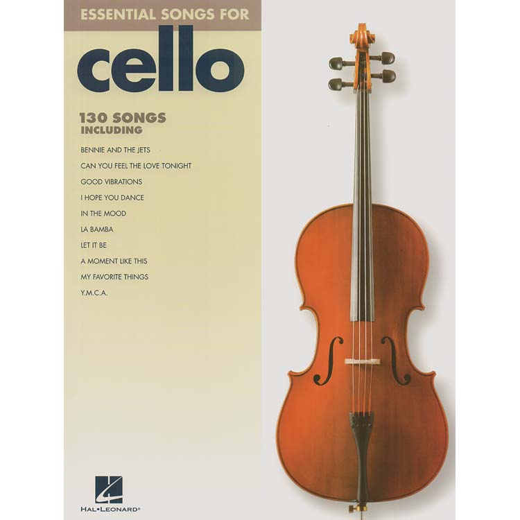 Essential Songs for cello; Various authors (Hal Leonard)