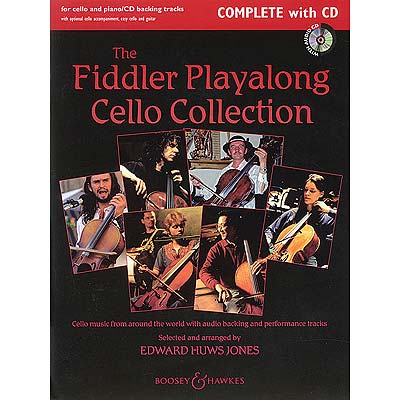 Fiddler Playalong Cello Collection, book/CD; Huws Jones