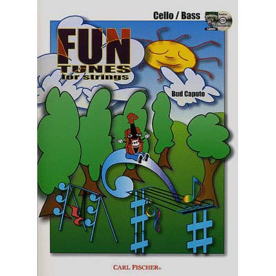 Fun Tunes for Strings, cello with playalong CD; Various (Carl Fischer)