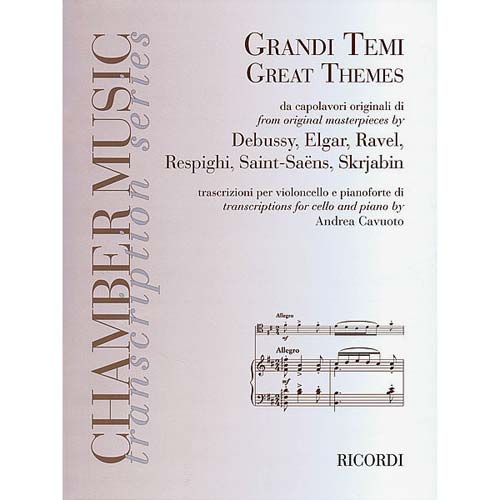 Great Themes for Cello and Piano; Various (Ric)