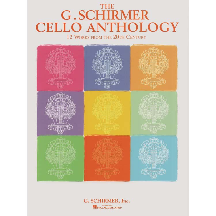 The G. Schirmer Cello Anthology, for cello and piano (G. Schirmer)