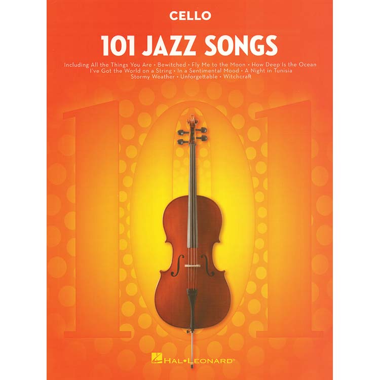 101 Jazz Songs for cello; Various (Hal Leonard)