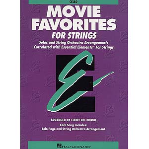 Movie Favorites for Strings, cello; Various (HL)