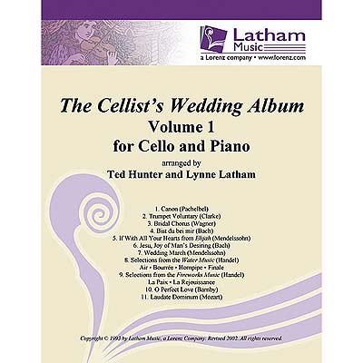Cellist's Wedding Album, volume 1, with piano (Hunter) (LML)