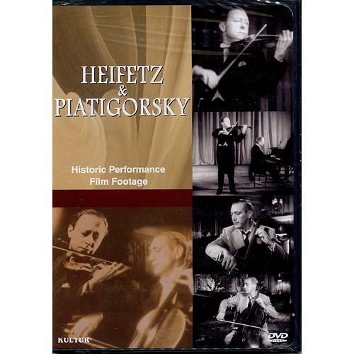 Heifetz & Piatigorsky: Historic Performances, DVD (KI)
