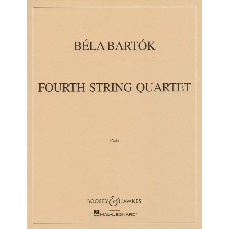 String Quartet no. 4, parts; Bela Bartok (Boosey & Hawkes)
