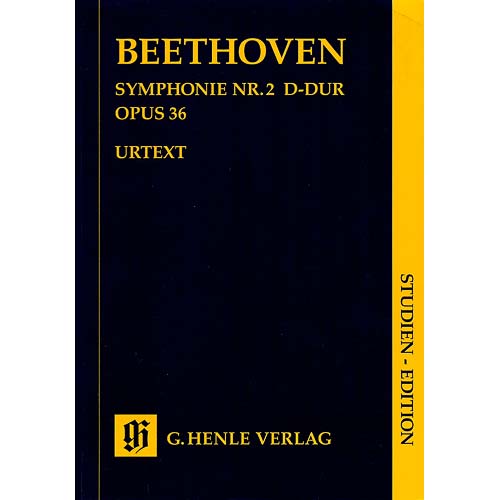 Symphony No. 2, Study Score; Beethoven (Henle Verlag)