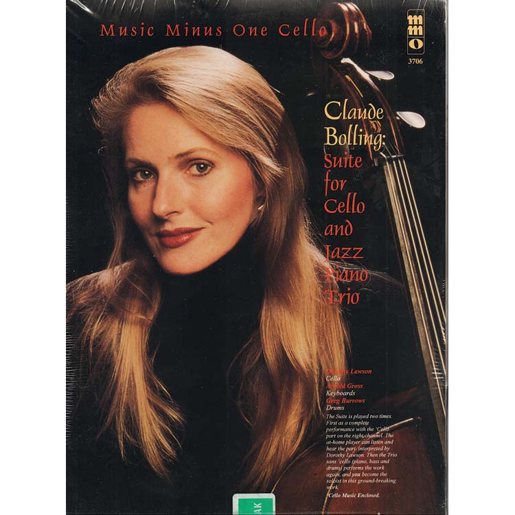 Suite for Cello & Jazz Piano Trio book/CD; Bolling (MMO)
