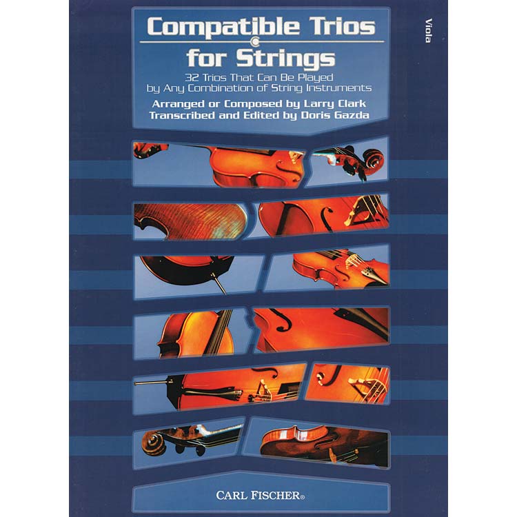 Compatible Trios for Strings, 3 violas; Clark/Gazda (CF)