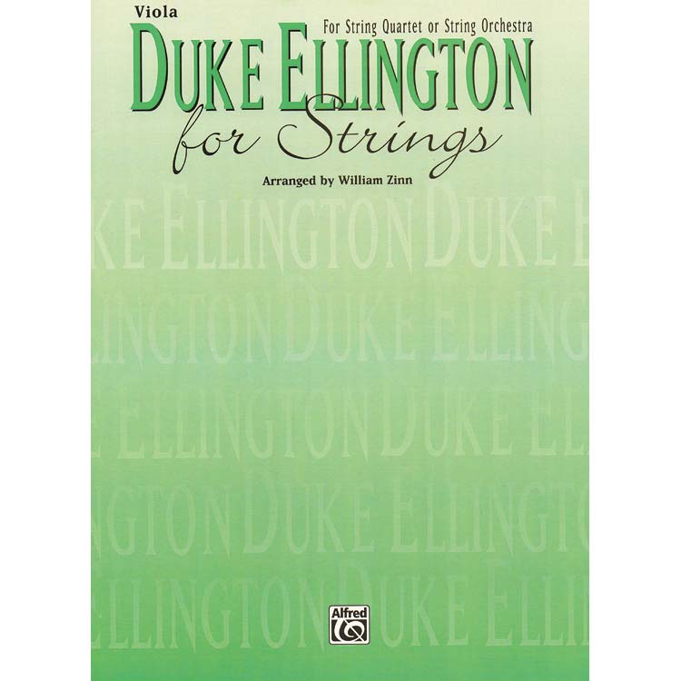 Duke Ellington for Strings, viola part; Duke Ellington, arr. William Zinn (Alfred)