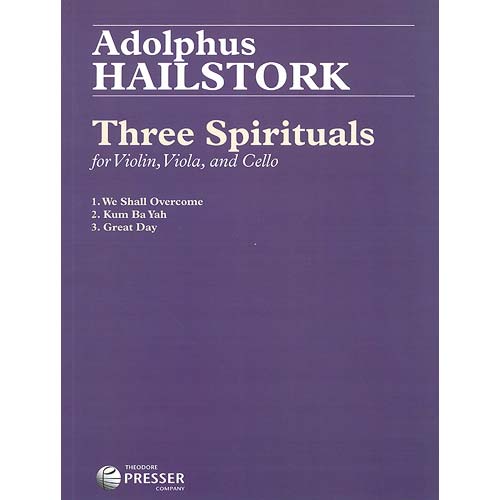 Three Spirituals for String Trio (Hailstork); Various (Presser)