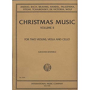 Christmas Music for String Quartet, volume 2: Various (International)