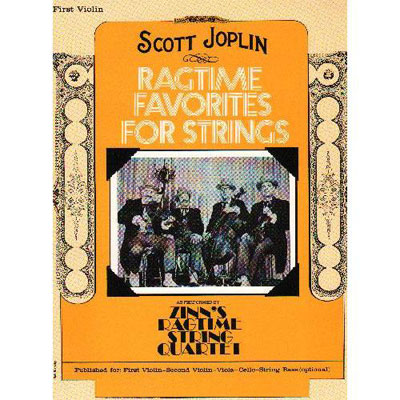 Ragtime Favorites for Strings, cello part; Scott Joplin, arr. William Zinn (Belwin)