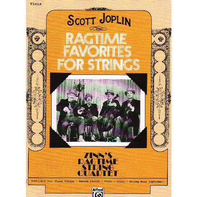 Ragtime Favorites for Strings, viola part; Scott Joplin, arr. William Zinn (Belwin)