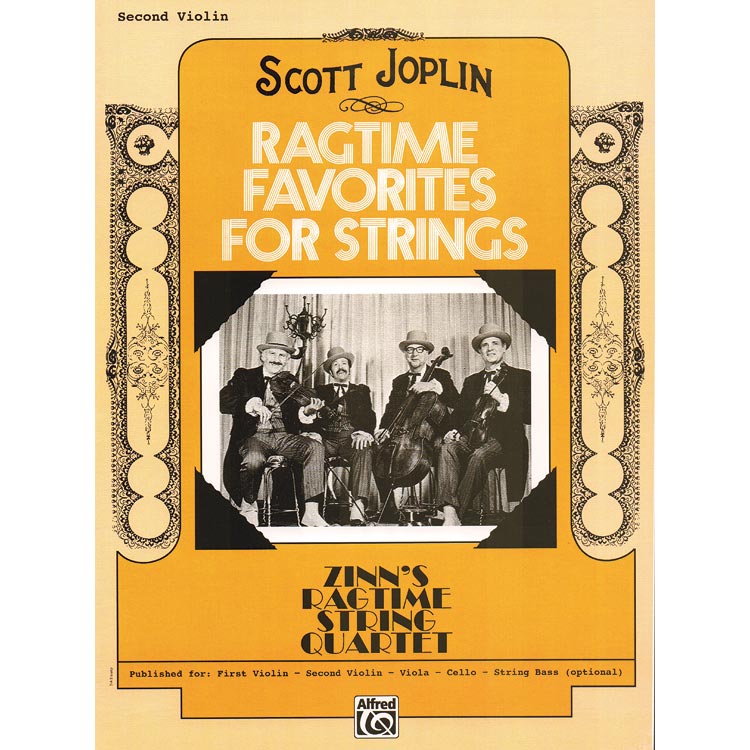 Ragtime Favorites for Strings, violin II part; Scott Joplin, arr. William Zinn (Belwin)