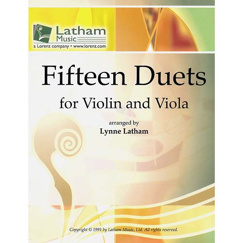 Fifteen Duets (violin/viola); Various (Latham Music)