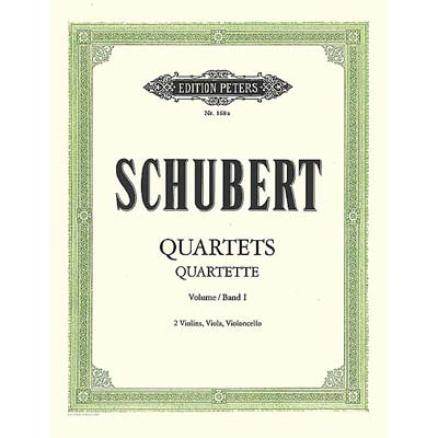 String Quartets, volume 1; Schubert (Pet)