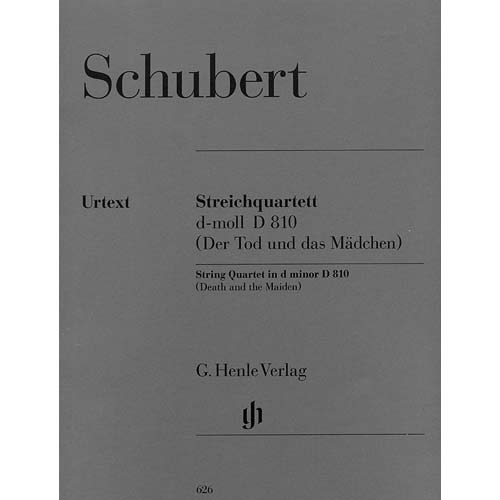 String Quartet in D Minor, D. 810, 'Death and the Maiden' (urtext); Franz Schubert (G. Henle)