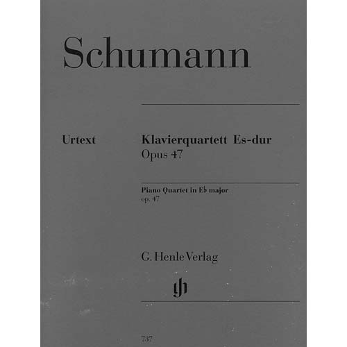 Piano Quartet op. 47 in Eb Major (urtext); Robert Schumann (G. Henle Verlag)
