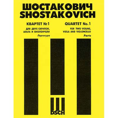 String Quartet no.1, op.49; Shostakovich (DSC)