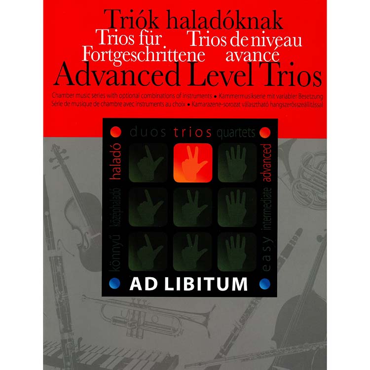 Advanced Level Trios for mixed ensemble; Various (Editio Musica Budapest)