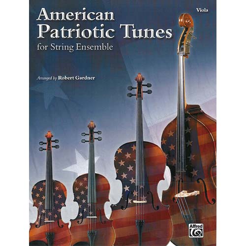 American Patriotic Tunes for String Ensemble, 3 Violas; Various (Alfred)