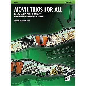 Movie Trios for All  (3 Violins); Various (Alf)
