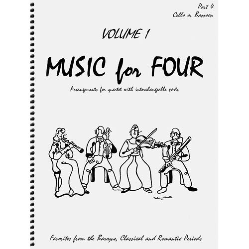 Music for Four, volume 1, cello, Classical etc. (LRM)