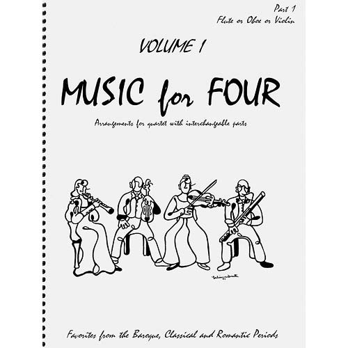 Music for Four, volume 1, violin 1, Classical etc. (LRM)