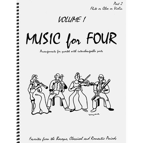 Music for Four, volume 1, violin 2, Classical etc. (LRM)