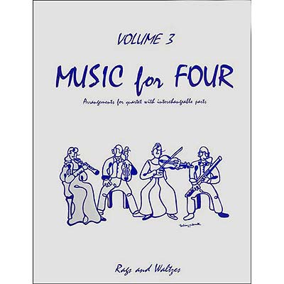 Music for Four, volume 3, Rags & Waltzes piano accompaniment (LRM)