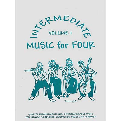 Intermediate Music for Four, volume 1, piano-Classical etc.