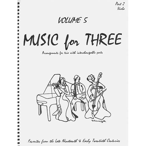 Music for Three, volume 5, viola; 19th & 20th Centuries (LRM)