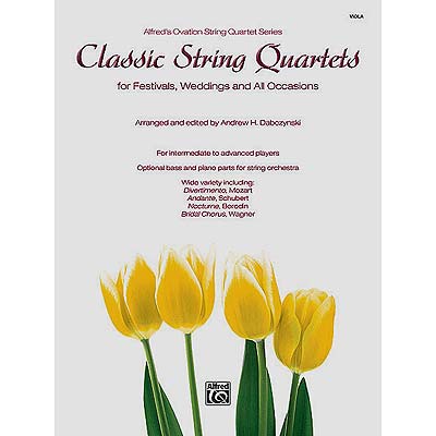 Classic String Quartets, Viola; (Dabczynski); Various (Alfred)
