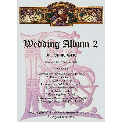 Wedding Album for Piano Trio, volume 2, (violin/cello/piano); Various (Latham Music)