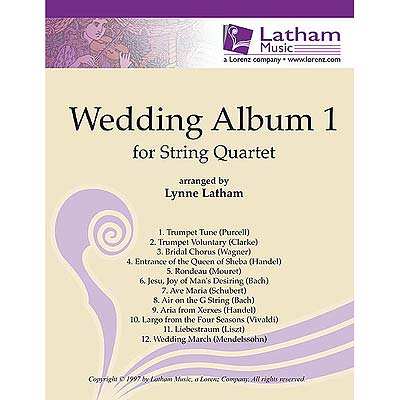 Wedding Album for String Quartet, volume 1, score and parts (Latham Music)