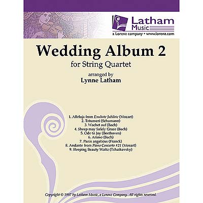Wedding Album for String Quartet, volume 2, score and parts (Latham Music)