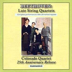 Beethoven: Late String Quartets, double CD (Colorado Quartet)