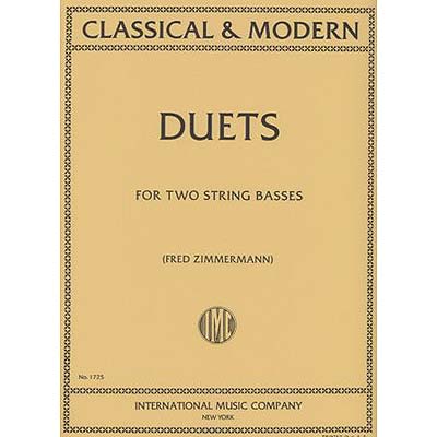 Classical and Modern Duets for Two Basses (Int)