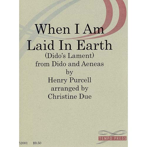 Dido's Lament "When I am Laid in Earth", viola quintet (Christine Due); Henry Purcell (Tempo Press)